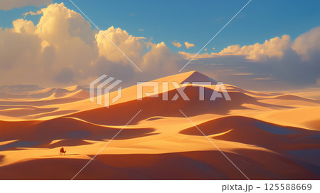 広大な砂漠 125588669