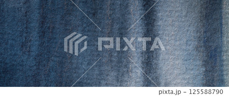 Abstract art background navy blue and gray colors. Watercolor painting on canvas with denim gradient. Abstract art background navy blue and gray colors. Watercolor painting on canvas with denim gradient. 125588790
