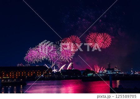 みなとみらいスマートフェスティバル　花火大会 125589705