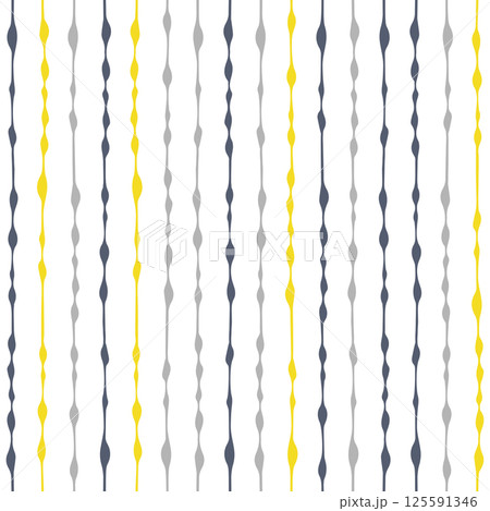 北欧風の抽象的なシームレスパターン 125591346