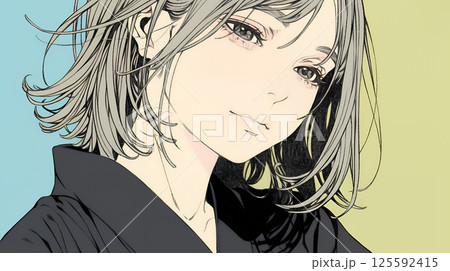 葬儀で黒紋付を着た女性