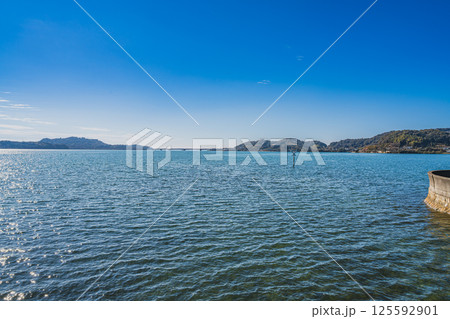 浜松市の遠江八景「細江帰帆」(静岡県) 浜松市の遠江八景「細江帰帆」(静岡県) 125592901