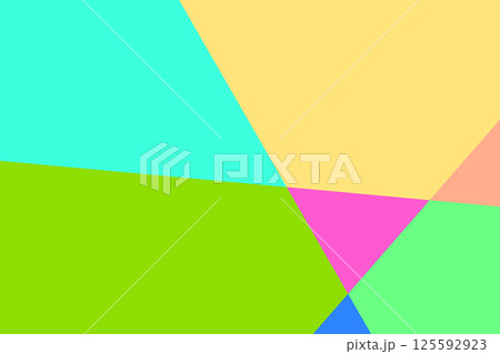 Minimal abstract geometric background with shapes composition. Modern presentation template. Vector 125592923