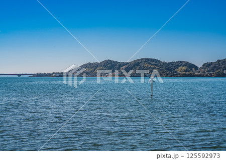 浜松市の遠江八景「細江帰帆」(静岡県) 125592973