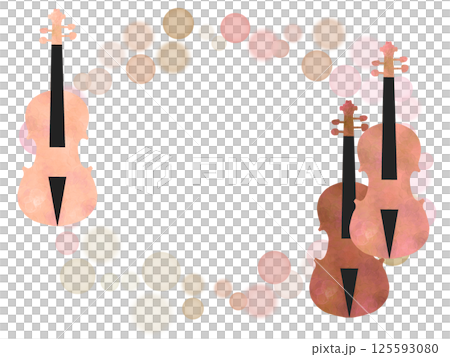バイオリンの背景 125593080