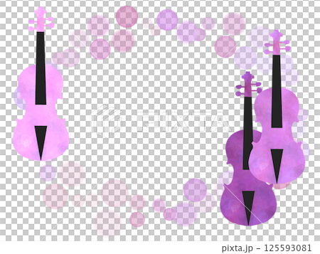 バイオリンの背景 125593081