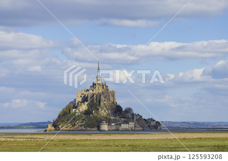 Mont Saint Michel, UNESCO site, Normandy, France Mont Saint Michel, UNESCO site, Normandy, France 125593208