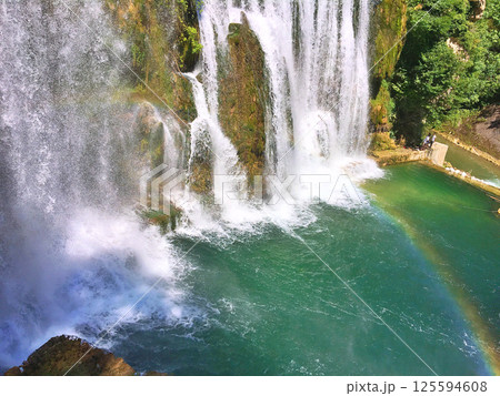 Waterfall in Jajce, Bosnia and Herzegovina Waterfall in Jajce, Bosnia and Herzegovina 125594608