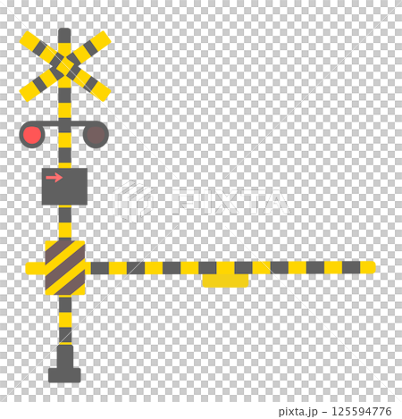 鐵路道口插圖 125594776