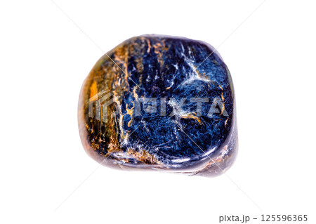 pietersite PAR mineral stone on white background pietersite PAR mineral stone on white background 125596365