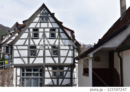 ドイツ・ブラウボイレンの木組み建築 ドイツ・ブラウボイレンの木組み建築 125597247