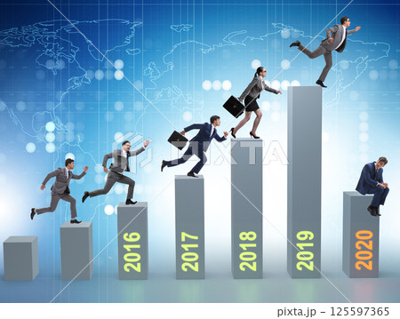 Concept of economic crisis from coronavirus covid-19 125597365