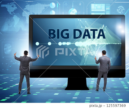 Big data concept with data mining analyst Big data concept with data mining analyst 125597369