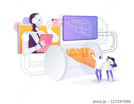 Lab-Grown Organs for Transplants abstract concept vector illustration. 125597898
