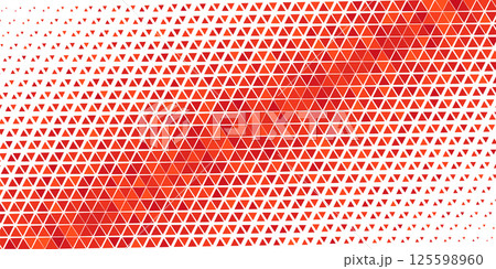 Vector Halftone triangles abstract background. Green geometric pattern. Hipster fashion design print. Geometric design on a white background. Healthcare, science and medicine background 125598960