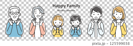 An exciting family 125599038