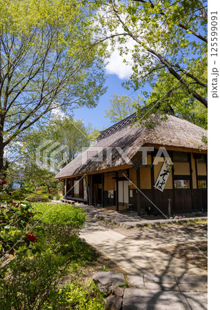 道の駅霊山たけやま 茅葺の蕎麦店 道の駅霊山たけやま 茅葺の蕎麦店 125599091