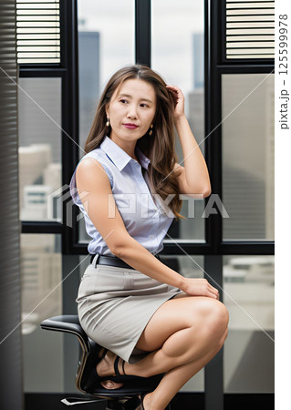 女性　ビジネス 125599978