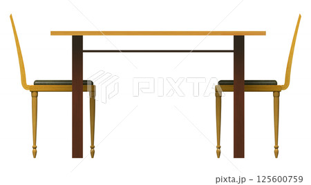 テーブルセット 125600759