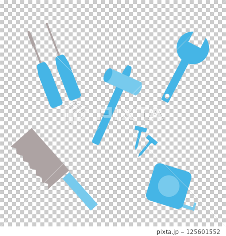工具のベクターイラストセット 125601552