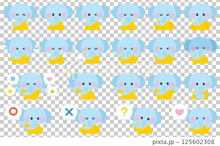 Animal icon_elephant 125602308