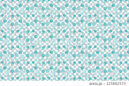 水彩風・優しい雰囲気の水玉のパターン素材 水彩風・優しい雰囲気の水玉のパターン素材 125602573