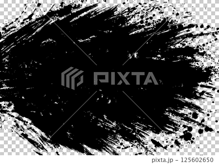 A white background inked violently from left to right A white background inked violently from left to right 125602650