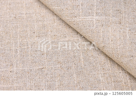 brown hemp viscose natural fabric cloth, sackcloth rough texture of textile fashion 125605005