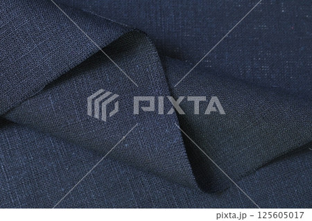 black hemp viscose natural fabric cloth color, sackcloth rough texture of textile fashion 125605017