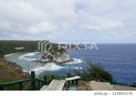 サイパン　バード・アイランド展望台からの眺め　 125605276