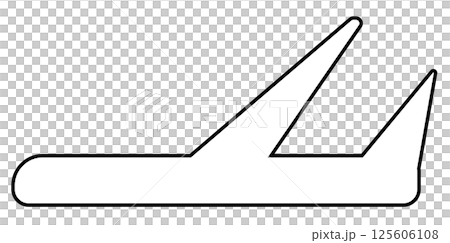 Airplane icon pictogram 125606108