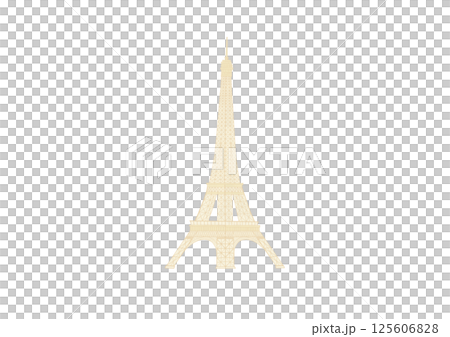 エッフェル塔(シンプル) エッフェル塔(シンプル) 125606828