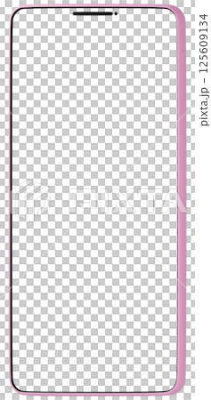 3D material_smartphone_pink 125609134
