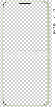 3D material_smartphone_green 3D material_smartphone_green 125609136