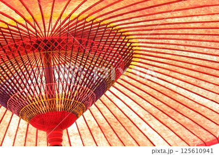 和傘 骨組み 和傘 骨組み 125610941