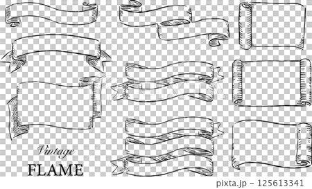 Vintage frame set 125613341