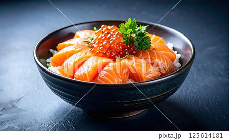 極上イクラとサーモンの海鮮丼2 125614181