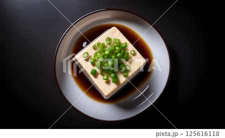 冷奴と薬味と醤油3 125616118