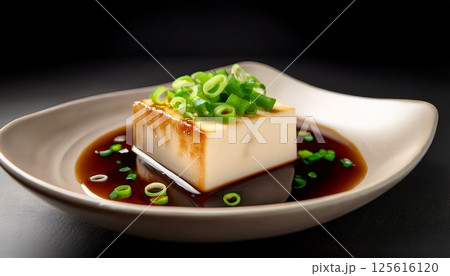 冷奴と薬味と醤油1 125616120