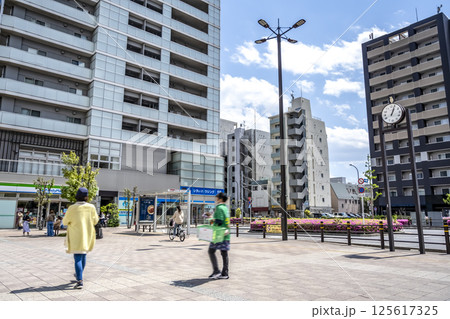 東京都大田区の都市風景 糀谷駅 東京都大田区の都市風景 糀谷駅 125617325