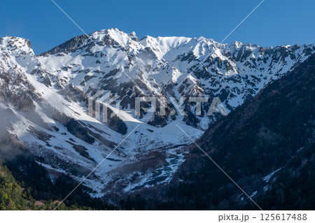 春の上高地は 125617488