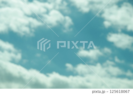 ファンシーな空をイメージした背景素材 ファンシーな空をイメージした背景素材 125618067