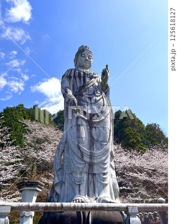 壺阪寺の天竺渡来大観音石蔵 125618127