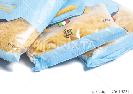 Italian pasta in a package Italian pasta in a package 125619221