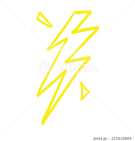 Bolt flash silhouette with thunderbolt power. Electric lightning arrow cartoon icon. Flat vector illustration isolated Bolt flash silhouette with thunderbolt power. Electric lightning arrow cartoon icon. Flat vector illustration isolated 125620664