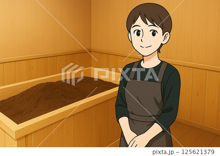 酵素風呂の女性オーナー 125621379