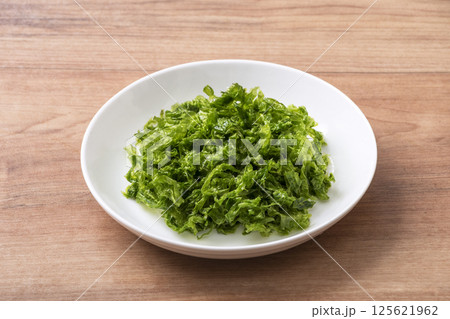 生あおさのり　あおさ海苔　健康食材　海藻類　イメージ素材 125621962