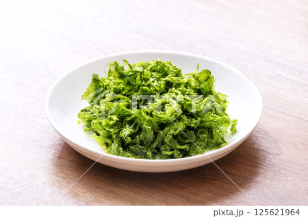 生あおさのり　あおさ海苔　健康食材　海藻類　イメージ素材 125621964