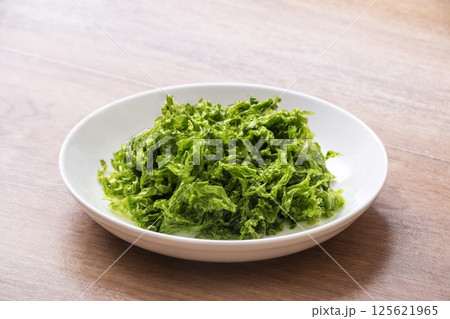 生あおさのり　あおさ海苔　健康食材　海藻類　イメージ素材 125621965