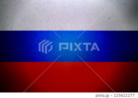 Flag of Russia on a paper Flag of Russia on a paper 125622277